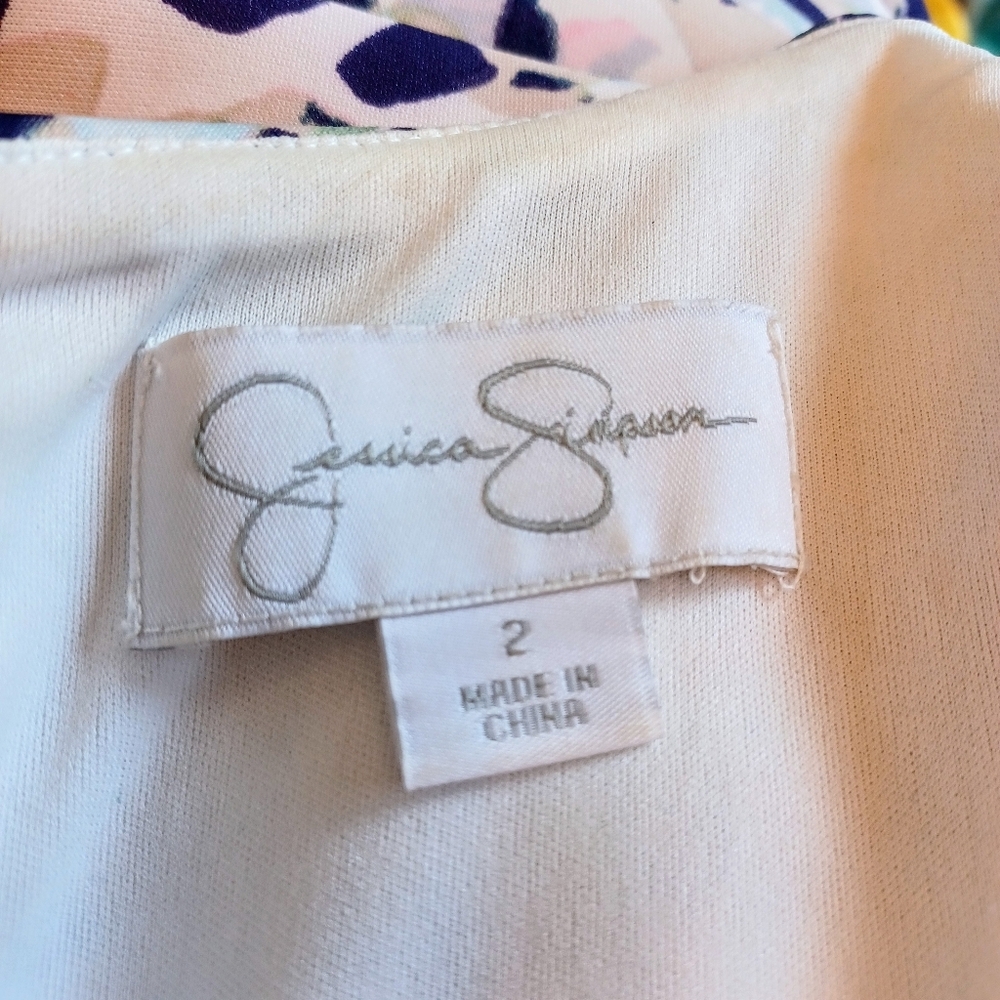Jessica Simpson Fit and Flare Dress - Size 2 - Picture 9 of 9